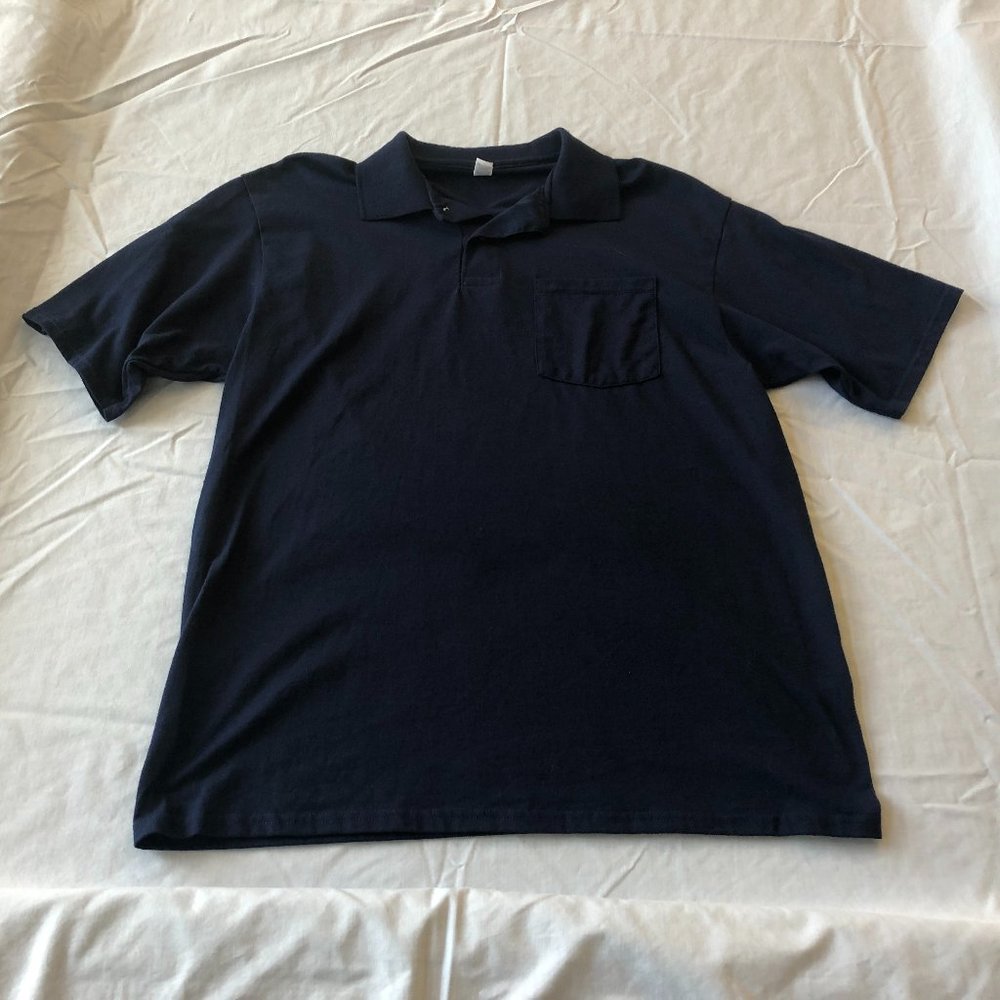 Jerzees Polo Shirt with Pocket Size L NWOT